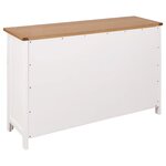vidaXL Buffet 110x33 5x70 cm Bois de chêne massif