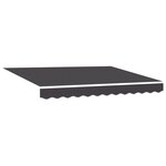 vidaXL Auvent manuel rétractable anthracite 300x250 cm