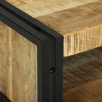 vidaXL Table basse Marron 90 x 50 x 38 cm Bois de mangue massif