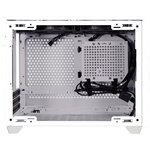 Boîtier PC - COOLER MASTER - MasterBox NR200P - Blanc - Mini-ITX - Panneau Acier et Verre trempé - Riser cable (MCB-NR200P-WGNN-S00)
