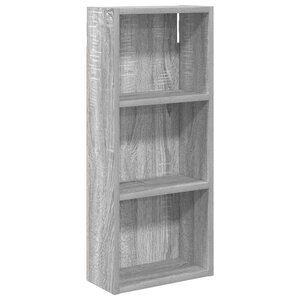 vidaXL Armoire murale de salle de bain Gris Sonoma 30 x 14 x 70 cm