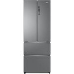 Haier hb16fmaa - réfrigérateur multiportes 424l (303+121) - froid ventilé - l 70x h190 cm - inox