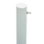 vidaXL Auvent latéral rétractable de patio 220x600 cm Noir