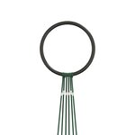 vidaXL Sapin de Noël sur mât de drapeau 108 LED Blanc froid 180 cm