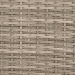 vidaXL Boîte à coussins Gris clair 55 x 55 x 69 cm polyrotin