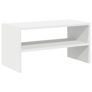 vidaXL Étagère à chaussures empilable blanc 60x30x30 5 cm
