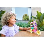 ENCHANTIMALS Danessa Biche a Vélo - Mini-poupée - 4 ans et +