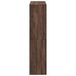 vidaXL Cloison de séparation chêne marron 100x33x135cm bois ingénierie