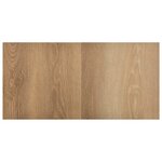 vidaXL Dalles de plancher autoadhésives 55 Pièces PVC 5 11 m² marron