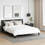 vidaXL Couette Autre 3 Pièces Blanc Bas