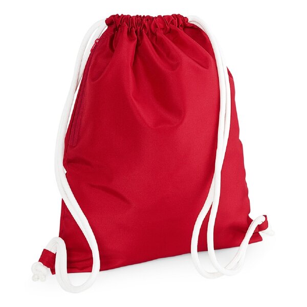 Sac à dos en toile cordons épais - BG110 - rouge classique