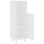 vidaXL Armoire de salle de bain Blanc 30x30x95 cm Bois d'ingénierie