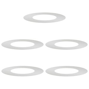 vidaXL Anneaux d'arbre plats 5 Pièces Argent Ø40 / 70 cm Acier galvanisé