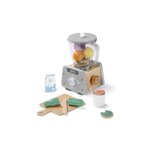 Blender smoothie en bois avec accessoires