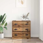 vidaXL Buffet Bois Ancien 70 x 35 5 x 67 5 cm Bois d'ingénierie