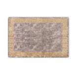 vidaXL Coureur de Tapis MARSA Gris 100 x 150 cm Polyester et PVC