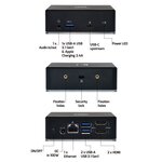 PORTDESIGNS Station d'accueil USB-A & USB-C - 2x 2K - 2x HDMI