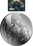 Monnaie HADES 1/500 Oz Platine 25$ Liberia 2026 (PRÉCOMMANDE)