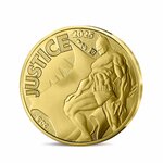 DC COMICS Monnaie de 250€ Or BATMAN - JUSTICE