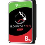 Seagate ironwolf pro st8000ne001 disque dur 3.5" 8000 go série ata iii