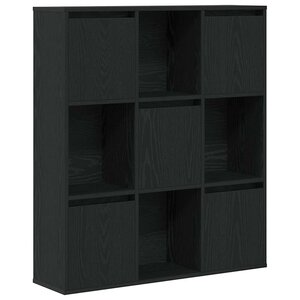 vidaXL Bibliothèque chêne noir 89x24x101 5 cm bois d'ingénierie