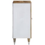vidaXL Buffet 60x33 5x75 cm bois de manguier massif