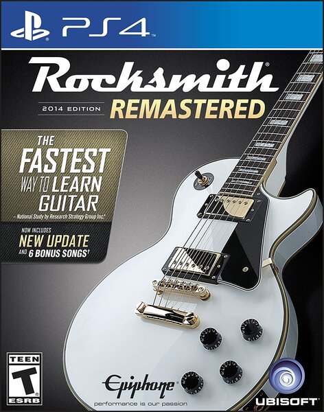 Ubisoft rocksmith 2014 + câble (ps4)