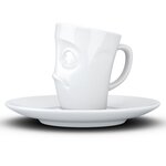 Tasse expresso perplexe porcelaine tassen