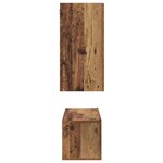 vidaXL Ensemble meuble TV 6 Pièces Bois Ancien Bois d'ingénierie