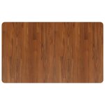 vidaXL Établi marron foncé bois de chêne massif rectangulaire