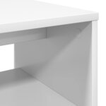 vidaXL Meuble TV Blanc 60 x 35 x 40 cm Bois d'ingénierie