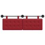 vidaXL Tête de lit suspendue Simili cuir