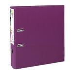 EXACOMPTA - Classeur a levier extra large - Dos 80mm -24,2 x 29,7 - Rembordé polypropylene - Fushia