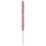 Tête de lit LED vidaXL Rose 80 cm Velours