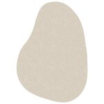 vidaXL Tapis HUARTE Beige 140 x 200 cm Polyester