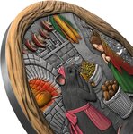 Pièce de monnaie en Argent 1 Dollar g 31.1 (1 oz) Millésime 2026 Fairy Tales THUMBELINA