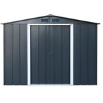 DURAMAX Abri de jardin métal 4,77m² - Anthracite