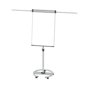 Chevalet de Conférence MAUsolid pied couronne 2 antennes Gris MAUL