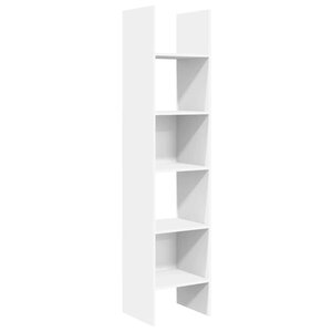 vidaXL Bibliothèque Blanc 40x35x180 cm Bois d'ingénierie