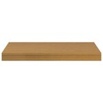 vidaXL Étagère Murale 4 Pièces Beige 50 x 23 5 x 4 cm Bois d'ingénierie