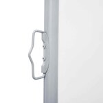 vidaXL Auvent latéral rétractable Crème 120 x 1000 cm