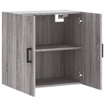 vidaXL Armoire murale sonoma gris 60x31x60 cm bois d'ingénierie