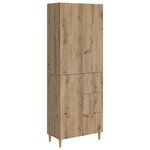 vidaXL Ensemble de Meubles 2 Pièces 66 x 34 5 x 90 cm Bois d'ingénierie
