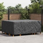 vidaXL Housse pour mobilier d'extérieur Noir 250 x 210 x 90 cm 600D