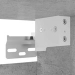 vidaXL Meubles TV muraux 4 Pièces Gris béton 30 5x30x30 cm