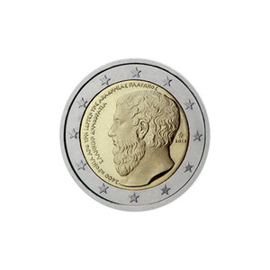 Gréce 2013 - 2 euro commémorative 'platon'