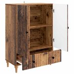 vidaXL Buffet Bois ancien 66 x 34 5 x 95 cm Bois d'ingénierie