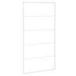 vidaXL Porte-serviettes Blanc 60x10x116 cm Acier