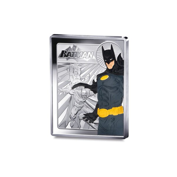 DC Comics Monnaie de 10€ Argent rectangle - Batman