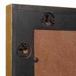 vidaXL Miroir de salle de bain avec miroir Noir et or 50 x 2 5 x 70 cm